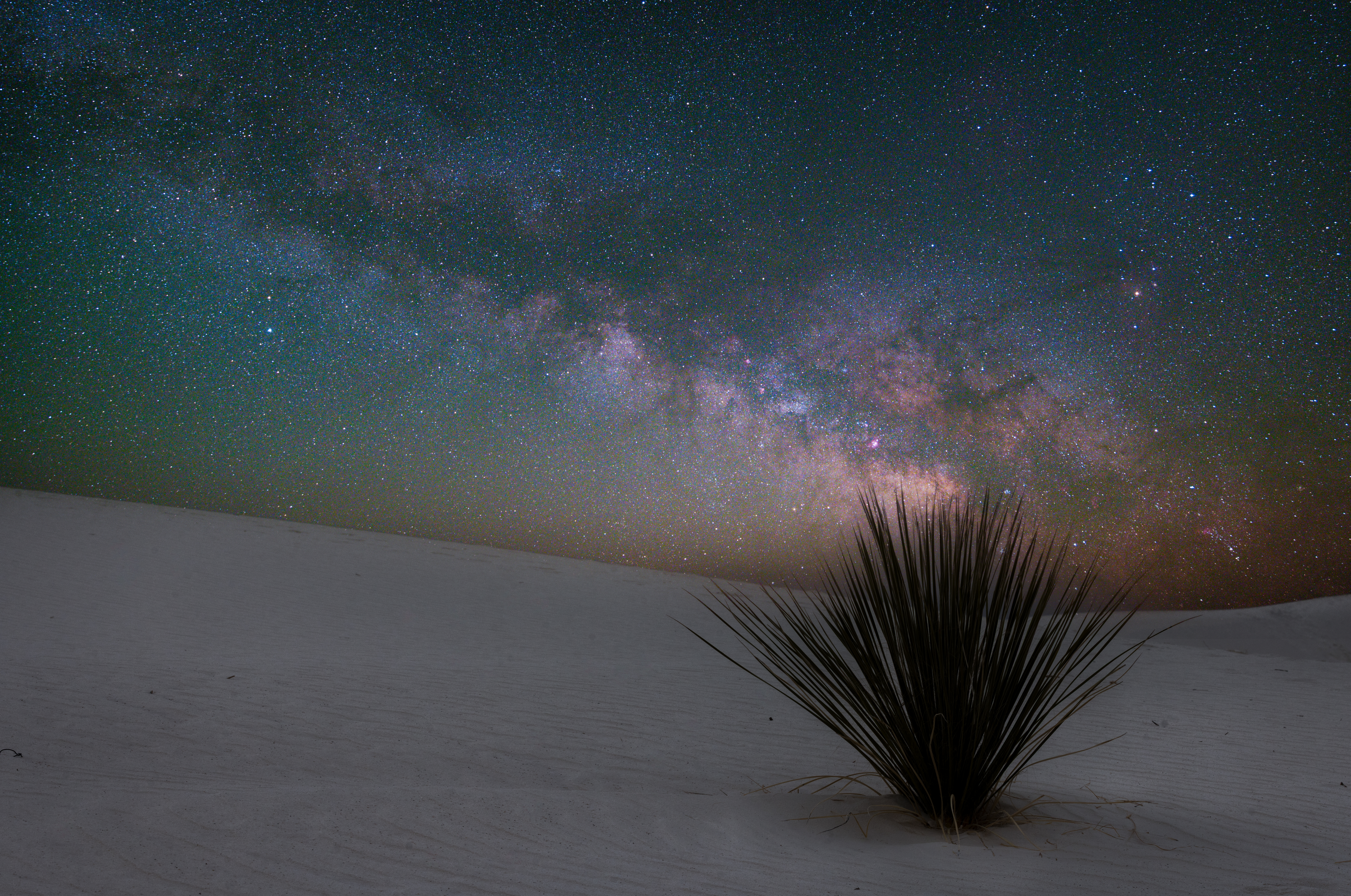 White Sands Milky Way